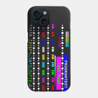 Teletext Test Page Phone Case