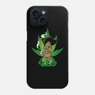 weed girl 1 Phone Case