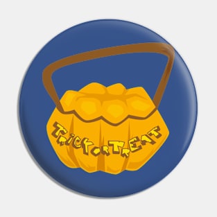 Halloween Trick or Treat Pumpkin Pin