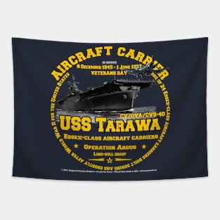 USS Tarawa CVA-40 aircraft carrier veterans Tapestry