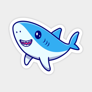 Cute Shark Swimming Magnet