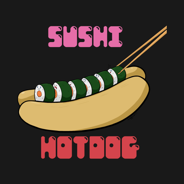 sushi dog by huggbees93
