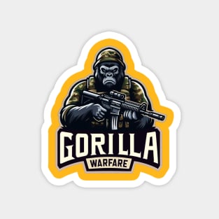 Gorilla Warfare Magnet