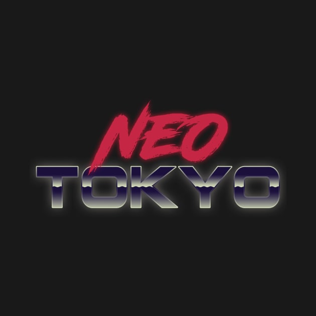 Syntwave 80's Style Neo Tokyo T-Shirt T-Shirt by J0k3rx3