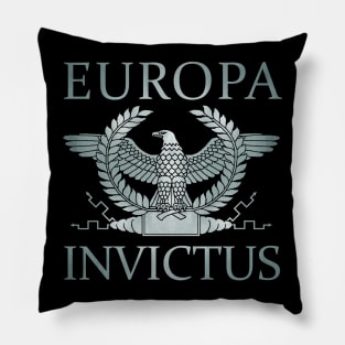 Europa Invictus - Silver Eagle Pillow