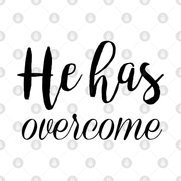 He has overcome by Dhynzz