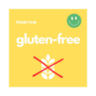 Proud To Be Gluten-Free - Yellow T-Shirt