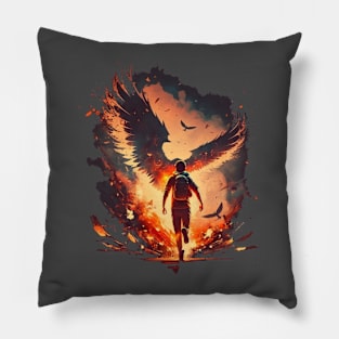 Rise of the Phoenix Teen Pillow