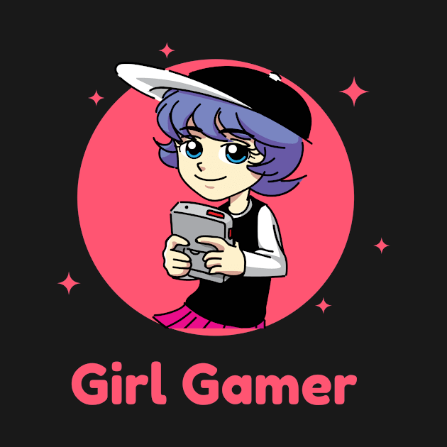 Girl Gamer by playerpup