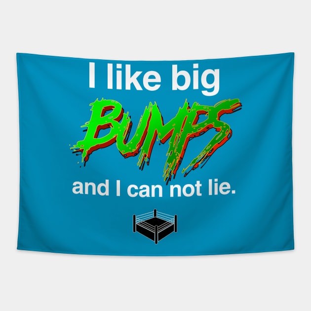 I like big bumps Tapestry by C E Richards