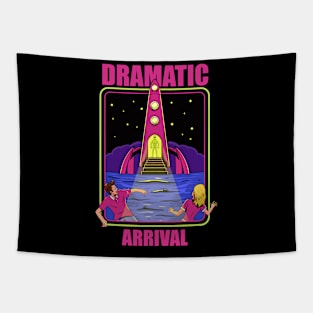 dramatic arrival Tapestry