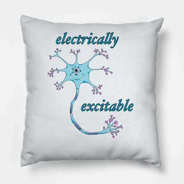 Electrically Excitable Pillow by Zenferren