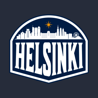 Helsinki Finland City Skyline T-Shirt