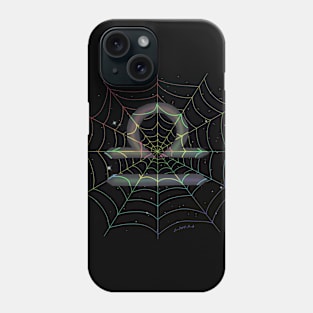 Rainbow spiderweb Libra Phone Case