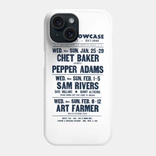 Chet Baker --- Vintage Jazz Poster Phone Case
