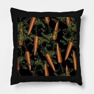 Hand-drawn carrot Pillow