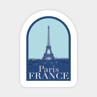 Paris France Decal Magnet