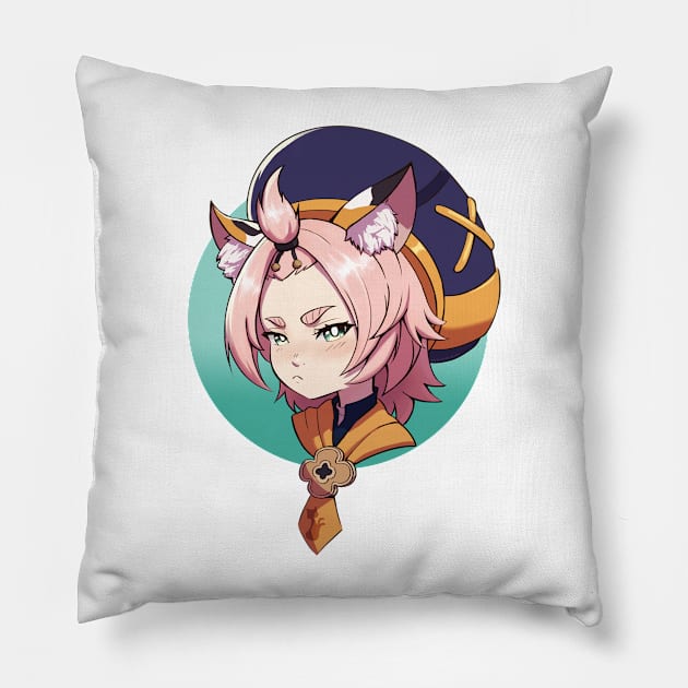 Diona Fan Art Pillow by MunMan