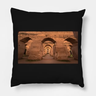 Royal Stables in Meknes, Morocco Pillow