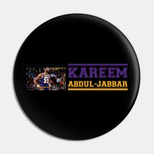 Kareem Abdul Jabbar Pin