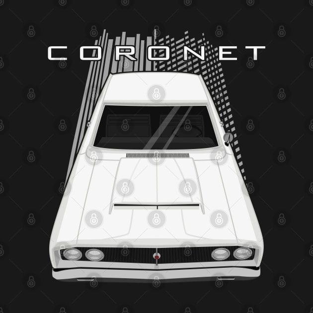 Dodge Coronet 1968 - white by V8social