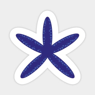 Blue starfish Magnet