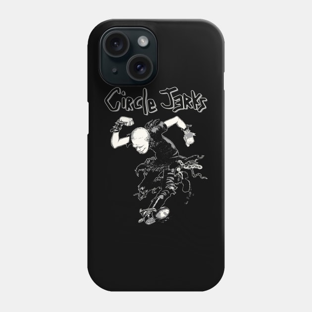 Vintage Circle Jerks band Poster Phone Case by VizRad