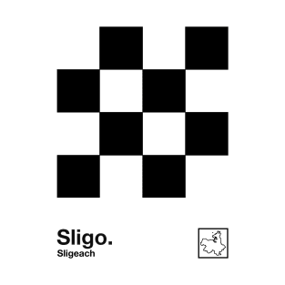 County Sligo / Original Retro Style Minimalist Design T-Shirt