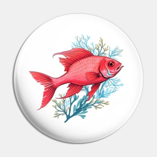 Cherry Barb Pin