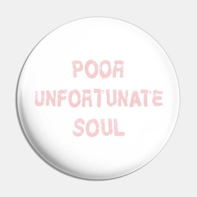 Poor Unforunate Soul Millennial Pink Pin by FandomTrading