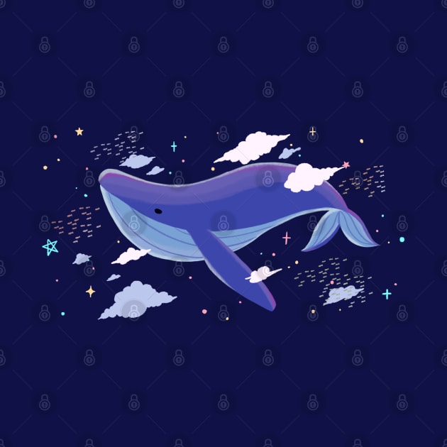 Flying Whale Star by Bdoosh