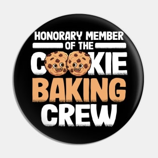 Funny Cookie Baking Crew Member Christmas Outfit Pin