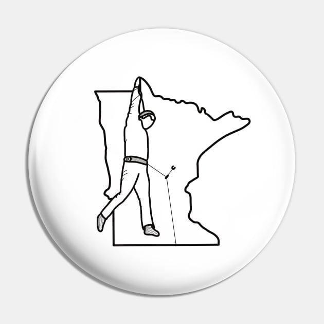 Minnesota Bouldering Pin by Libujos