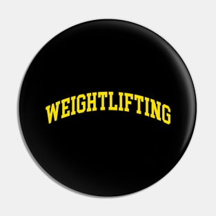 Weightlifting Pin