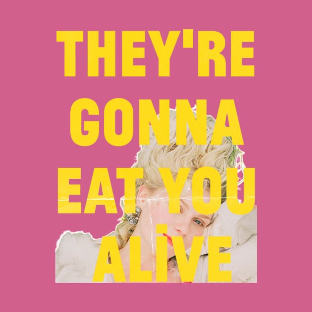 Marie Antoinette, They're Gonna Eat You Alive by mowbile