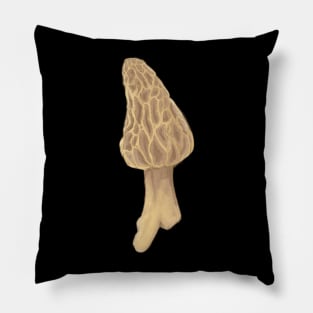 Morel mushroom Pillow