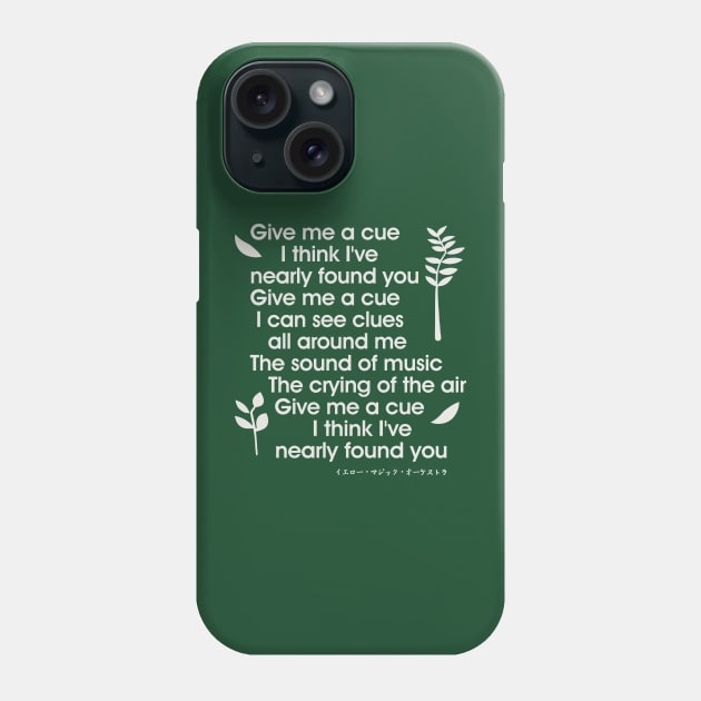 Yellow Magic Orchestra  ---  Cue Phone Case by unknown_pleasures