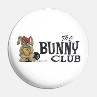 The Bunny Club (Front & Back Print) Pin