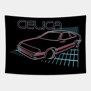 Outrun Toyota Celica Tapestry