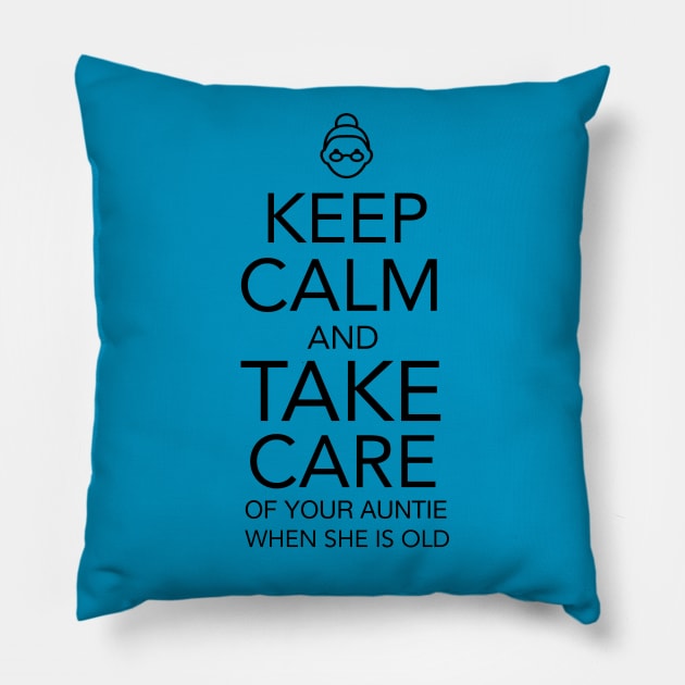 Keep Calm Gidi Pillow by Yaalala