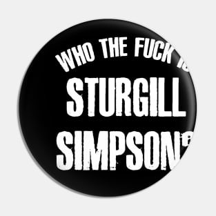 sturgill simpson vs3 Pin