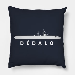 Spanish Aircraft Carrier Dédalo Pillow