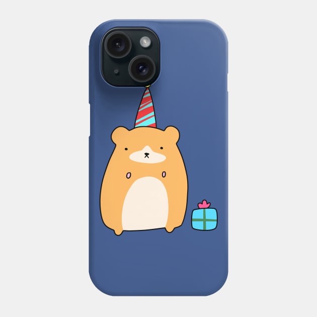 Birthday Hamster Phone Case by saradaboru