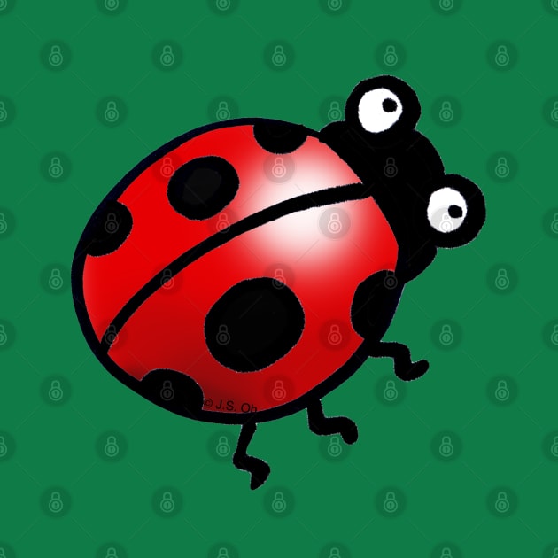 cute ladybug by cartoonygifts