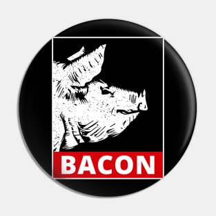 Grungy Bacon Goodness Pin