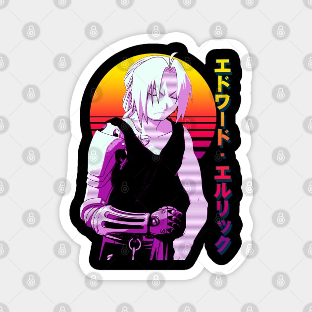 Edward Elric Magnet by Retrostyle