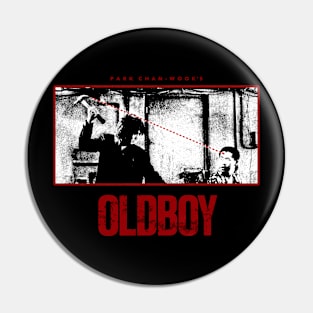 Oldboy Hammer Vengeance Movie Fanart Design Pin