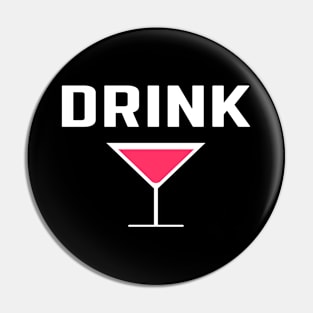 Drink Alcohol Party Cosmopolitan Drinking Pin