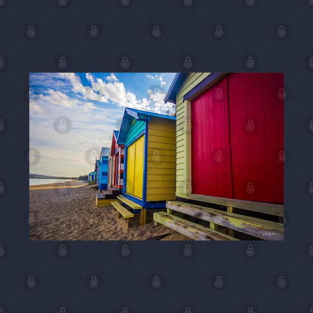 Boat Sheds at Dromana, Mornington Peninsula, Victoria, Australia by VickiWalsh