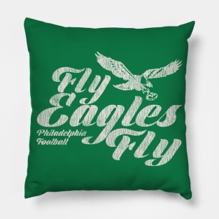 Fly Eagles Fly Worn Out Pillow